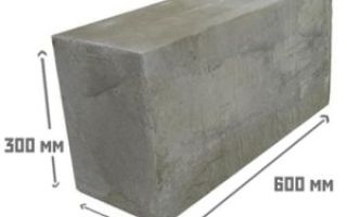 Пеноблок 200х300х600 сколько штук в кубе